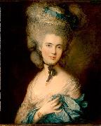 Thomas Gainsborough Woman in Blue oil on canvas